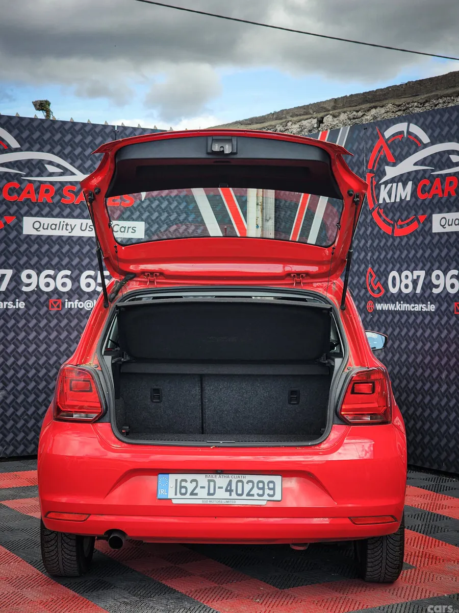 Volkswagen Polo Hatchback, Petrol, 2016, Red
