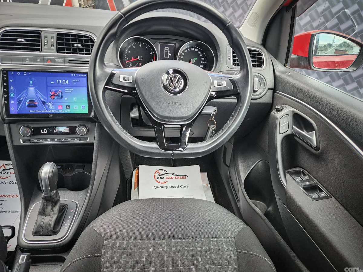Volkswagen Polo Hatchback, Petrol, 2016, Red