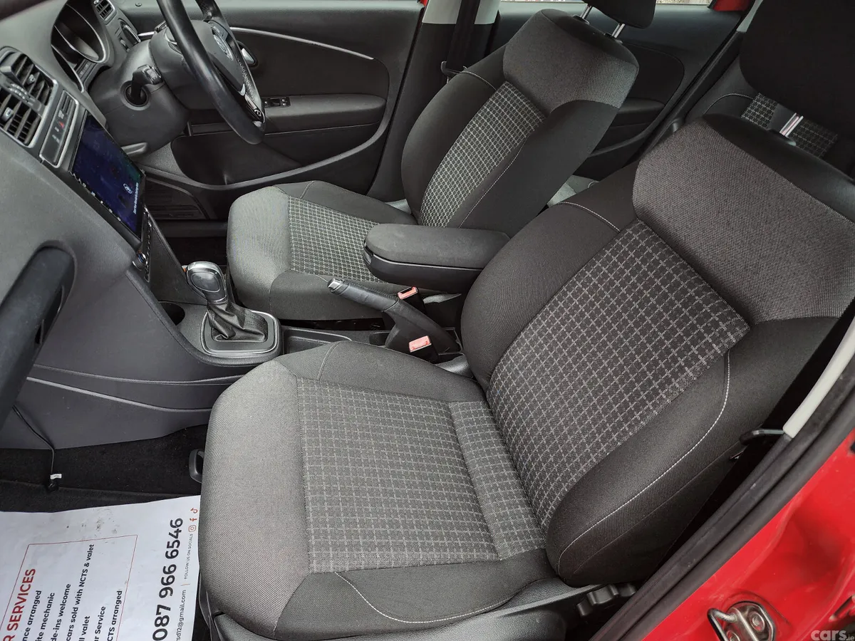 Volkswagen Polo Hatchback, Petrol, 2016, Red