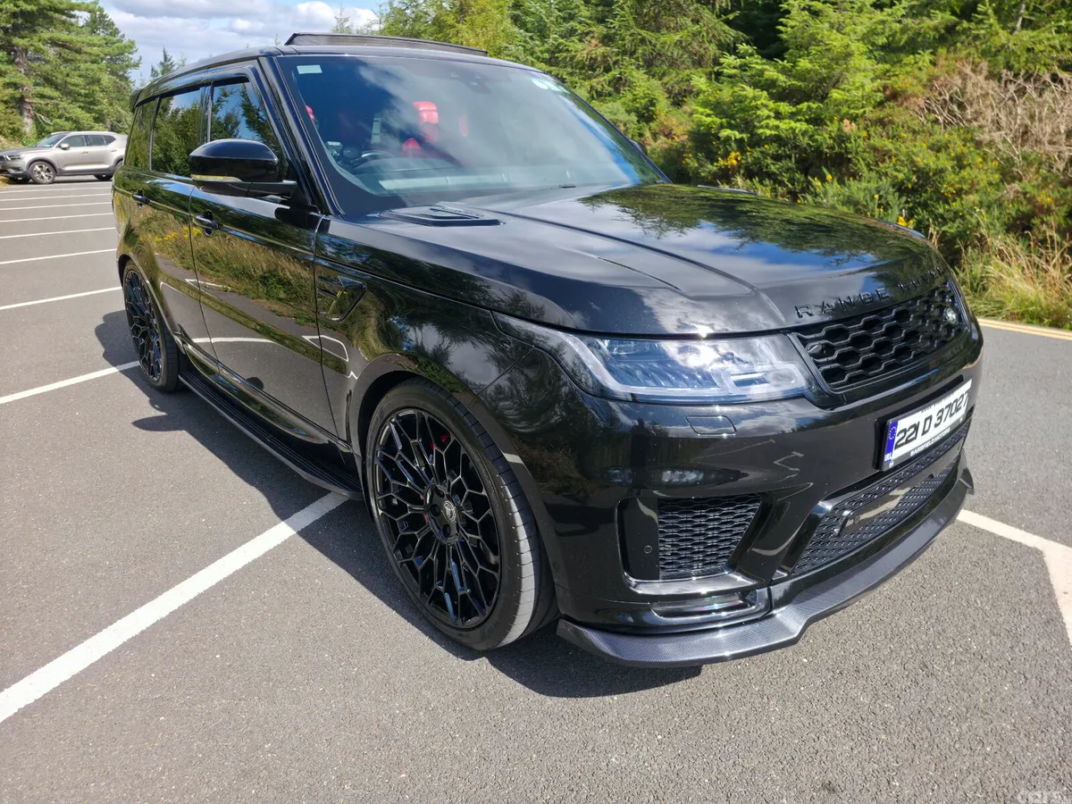 Land Rover Range Rover Sport SUV, Petrol Plug-in Hybrid, 2022, Black