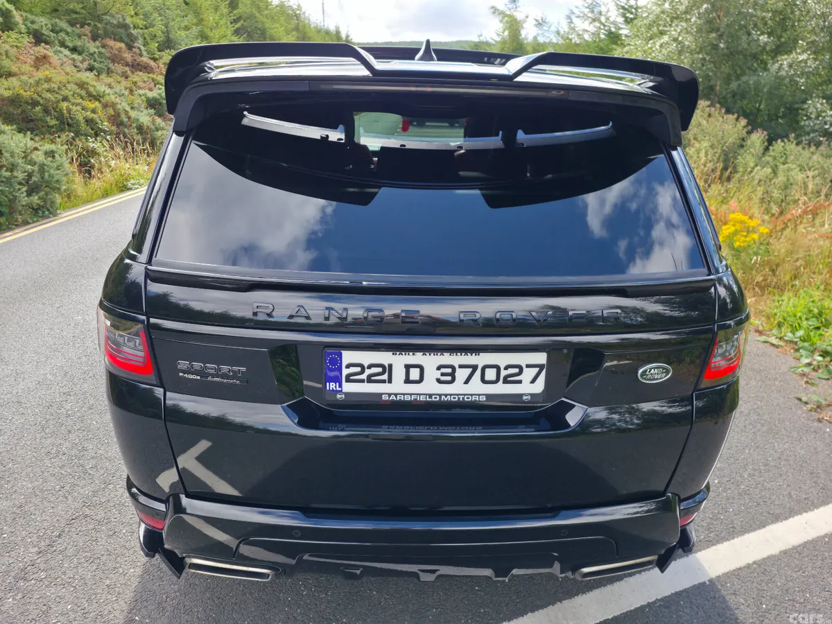 Land Rover Range Rover Sport SUV, Petrol Plug-in Hybrid, 2022, Black