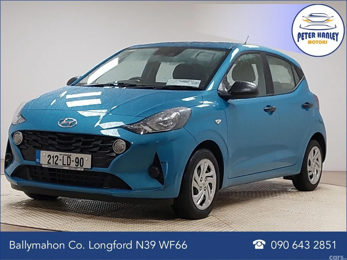 Hyundai i10 Hatchback, Petrol, 2021, Blue