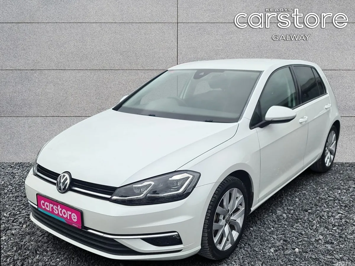 Volkswagen Golf Hatchback, Petrol, 2018, White