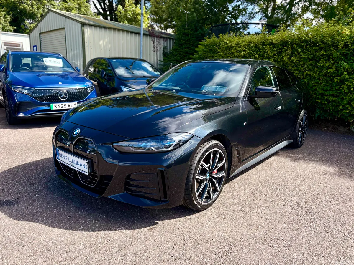 BMW i4 Hatchback, Electric, 2023, Black
