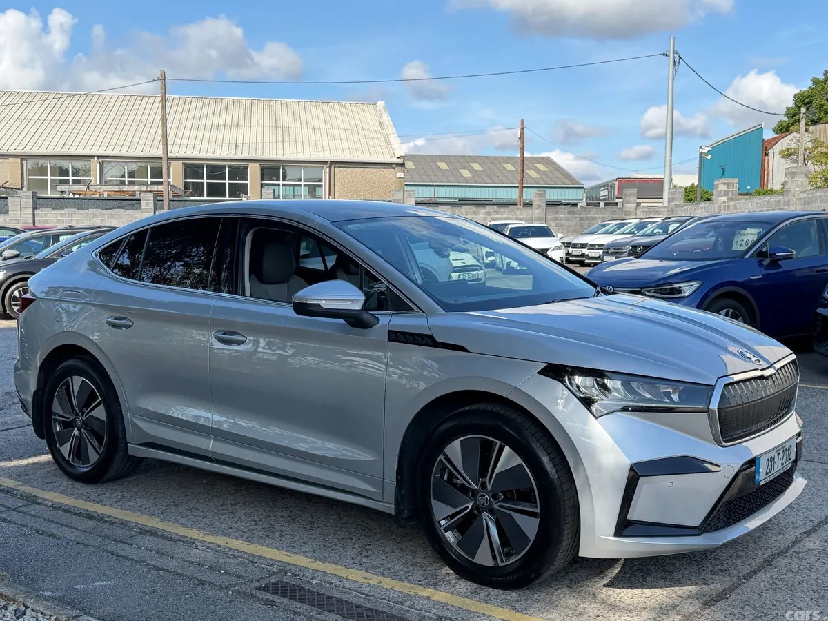 Skoda Enyaq Coupe, Electric, 2023, Grey