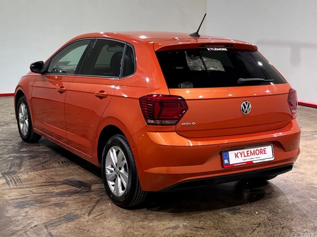 Volkswagen Polo Hatchback, Petrol, 2021, Orange