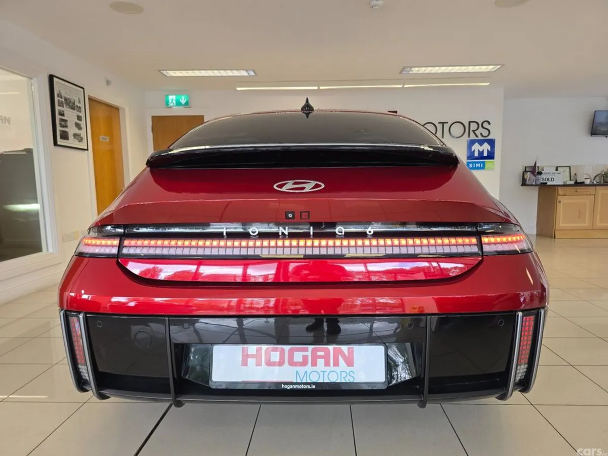 Hyundai IONIQ 6 Saloon, Electric, 2023, Red