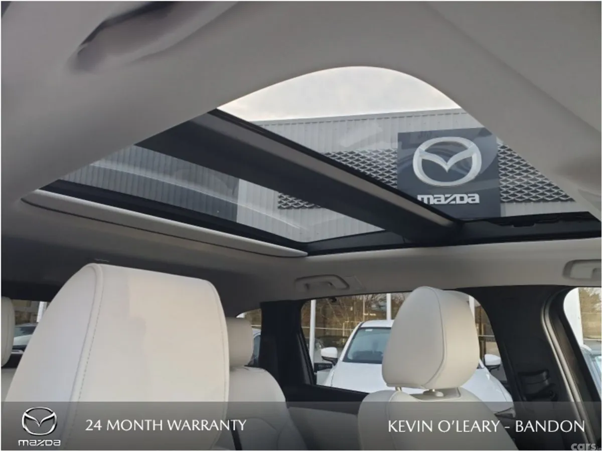 Mazda CX-80 SUV, Petrol Plug-in Hybrid, 2026, Red