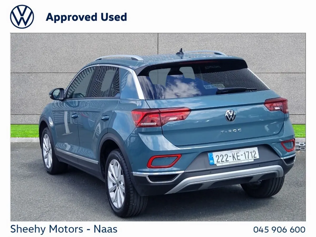 Volkswagen T-Roc SUV, Petrol, 2022, Blue