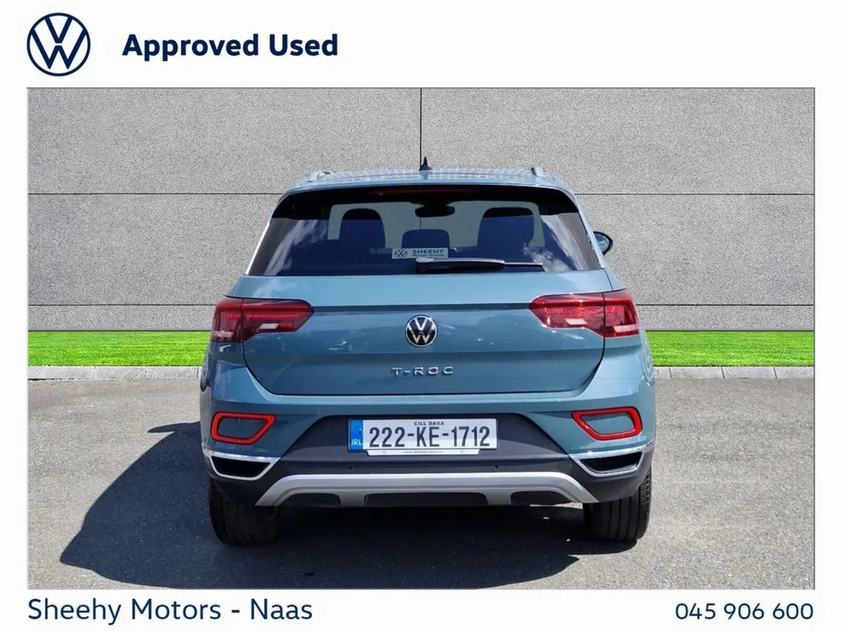 Volkswagen T-Roc SUV, Petrol, 2022, Blue