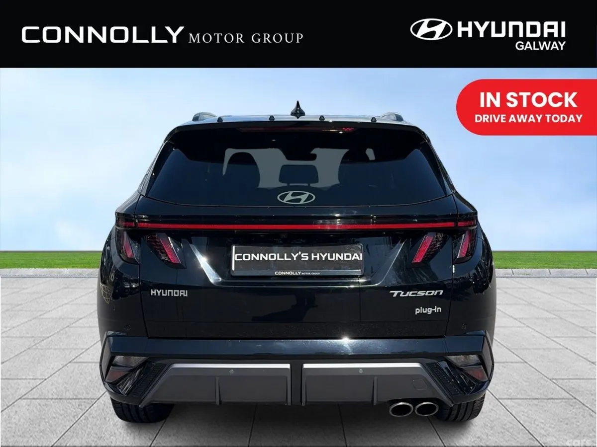 Hyundai Tucson SUV, Petrol Plug-in Hybrid, 2024, Black