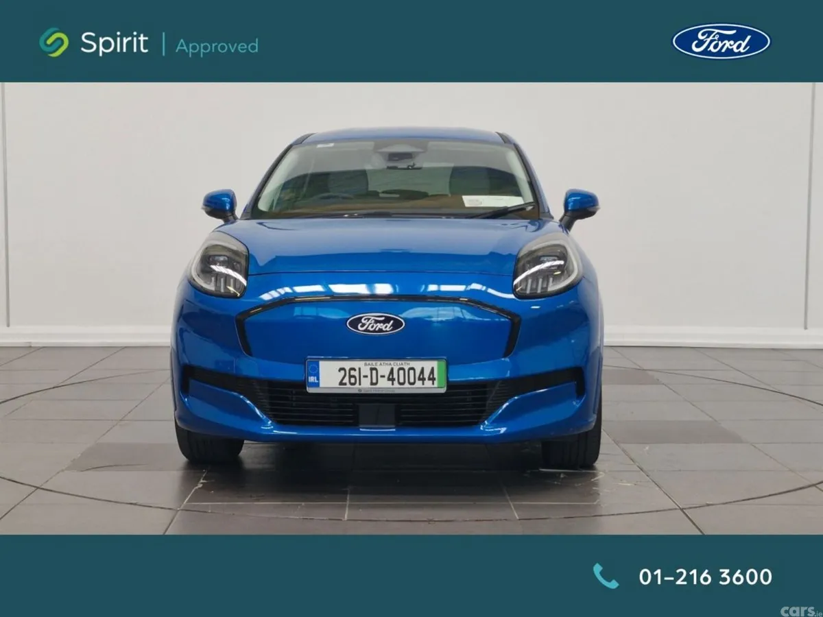 Ford Puma MPV, Electric, 2026, Blue