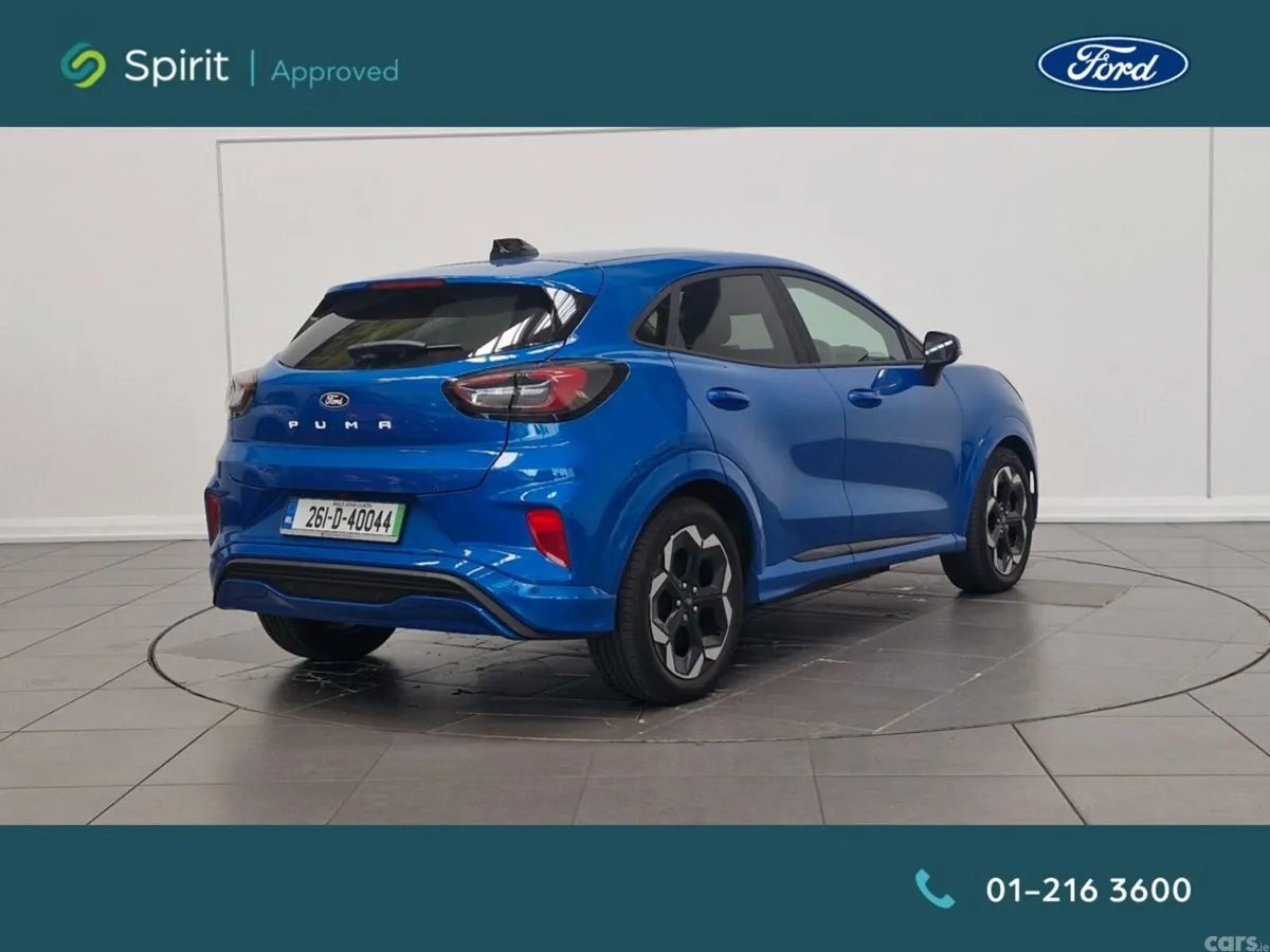 Ford Puma MPV, Electric, 2026, Blue