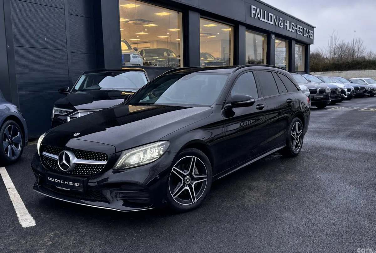 Mercedes-Benz C-Class Estate, Diesel Plug-in Hybrid, 2021, Black