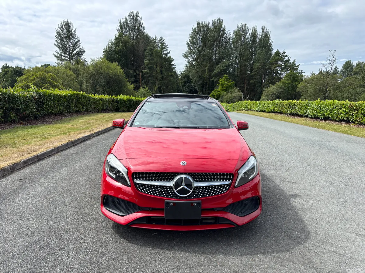 Mercedes-Benz A-Class Saloon, Petrol, 2017, Red