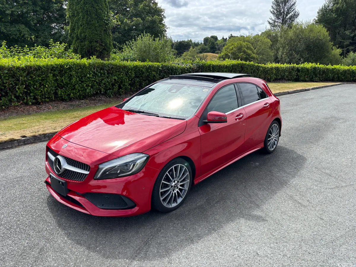 Mercedes-Benz A-Class Saloon, Petrol, 2017, Red