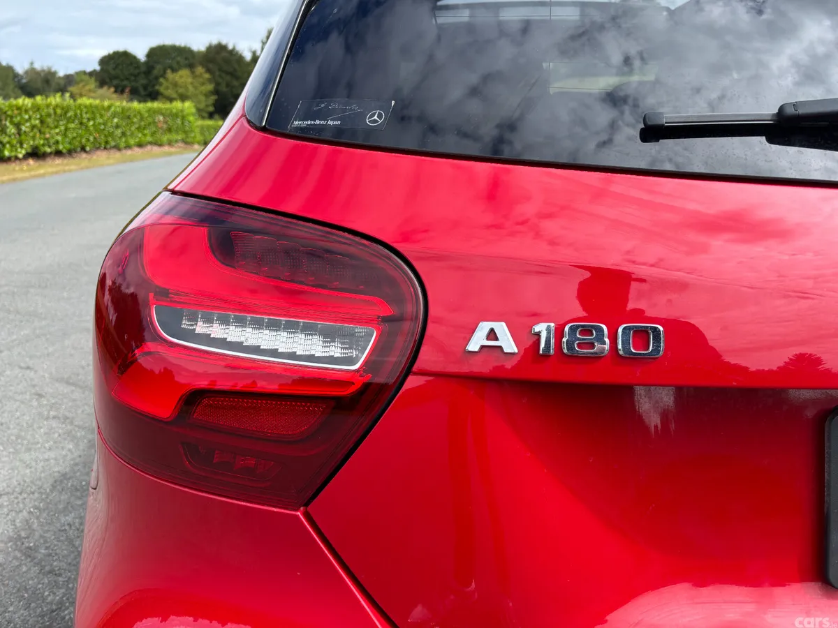 Mercedes-Benz A-Class Saloon, Petrol, 2017, Red