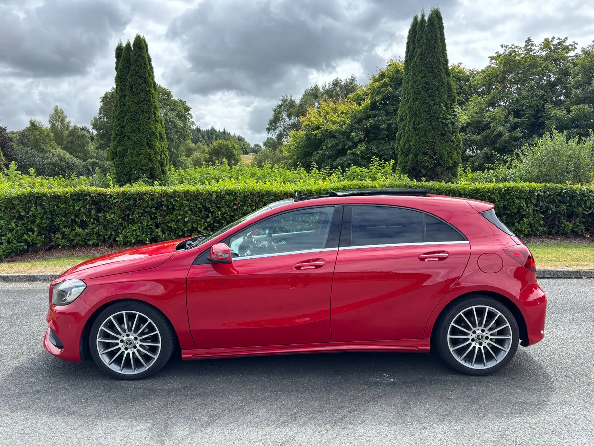 Mercedes-Benz A-Class Saloon, Petrol, 2017, Red