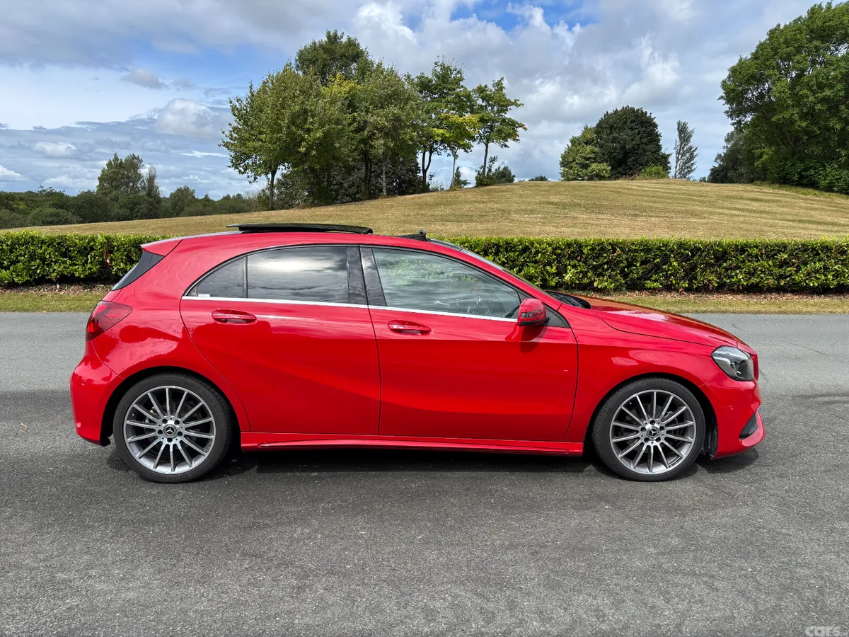 Mercedes-Benz A-Class Saloon, Petrol, 2017, Red