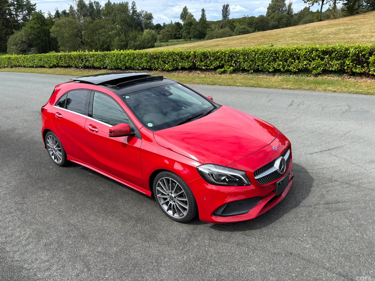 Mercedes-Benz A-Class Saloon, Petrol, 2017, Red