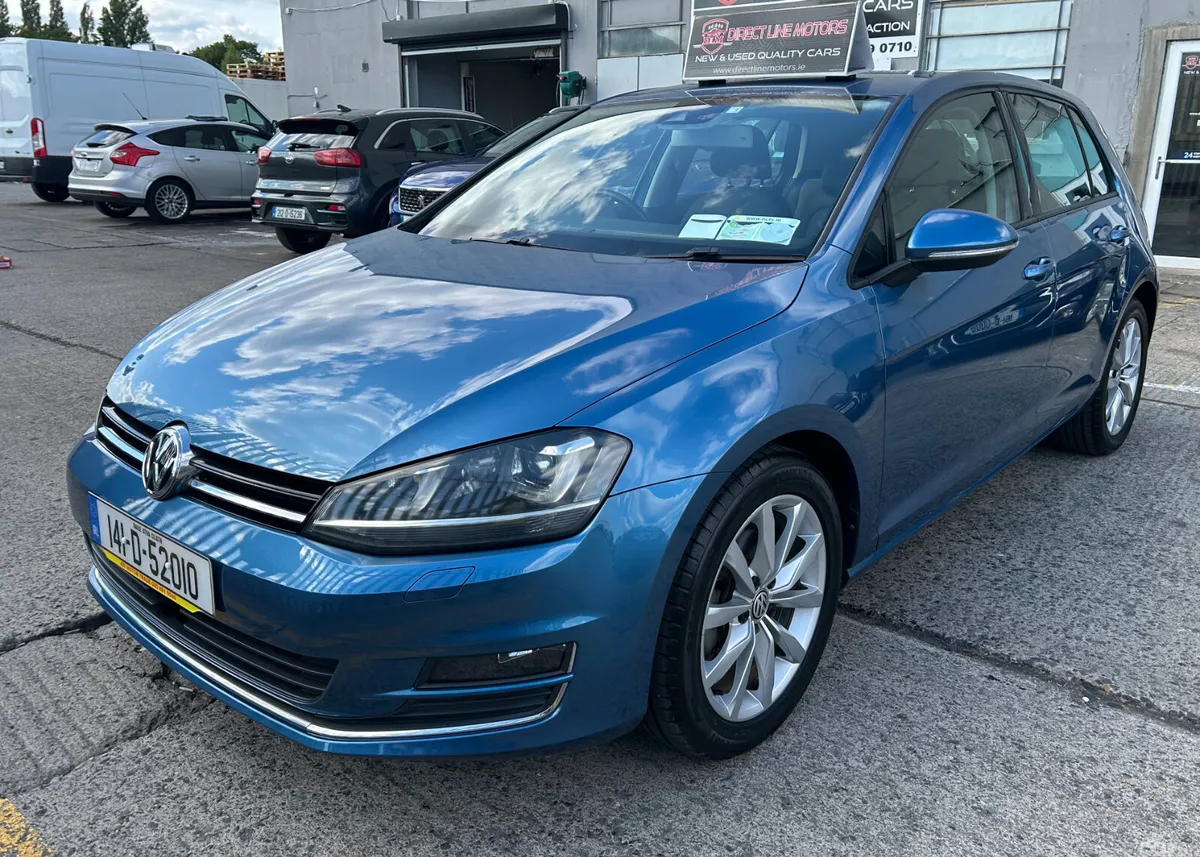 Volkswagen Golf Hatchback, Petrol, 2014, Blue