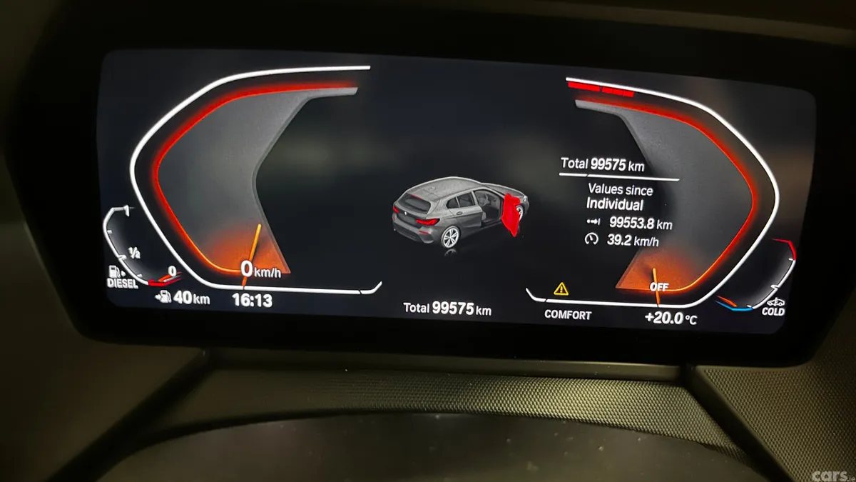 BMW 1-Series Hatchback, Diesel, 2021, Red