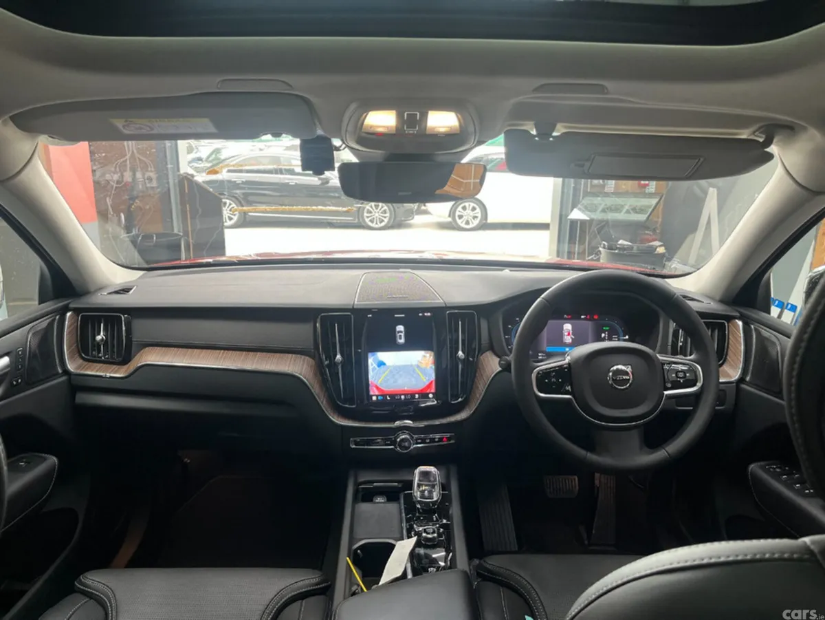 Volvo XC60 SUV, Petrol Plug-in Hybrid, 2024, Red
