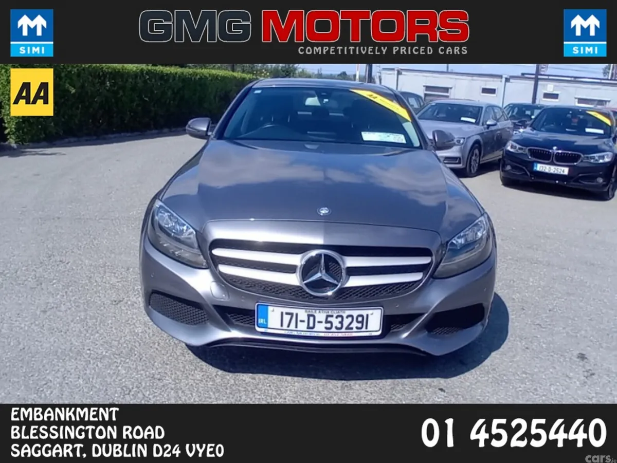 Mercedes-Benz C-Class Saloon, Diesel, 2017, Grey