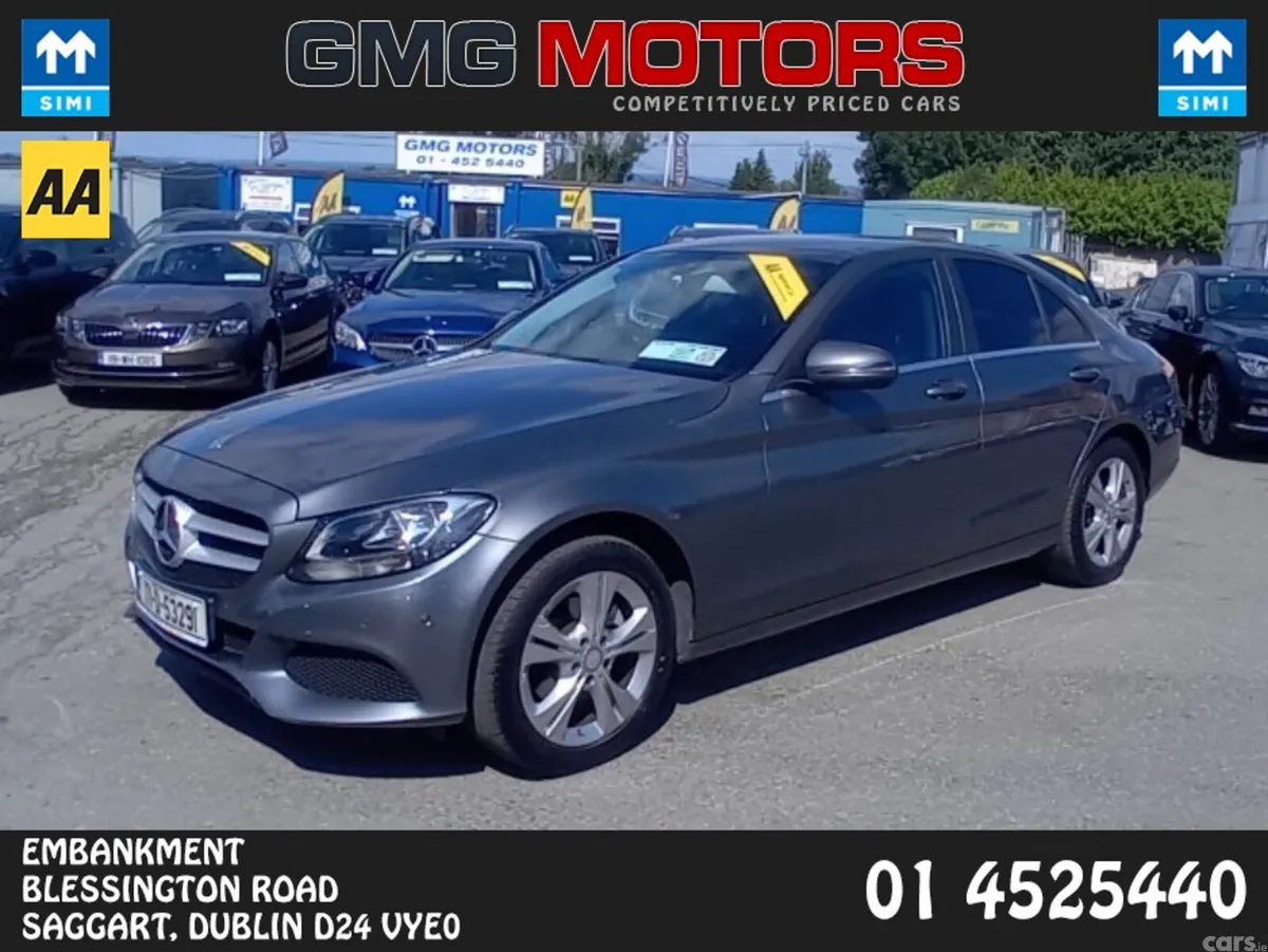 Mercedes-Benz C-Class Saloon, Diesel, 2017, Grey