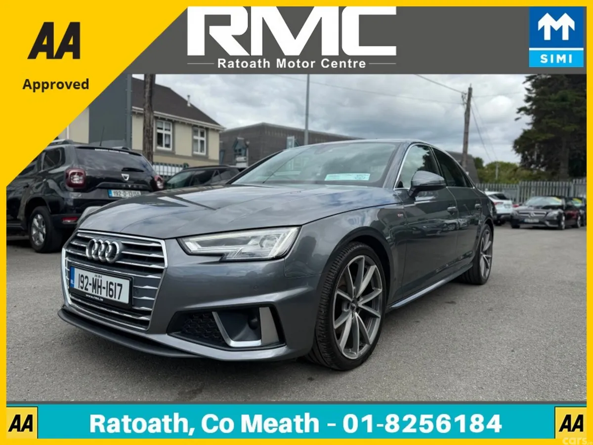 Audi A4 Saloon, Petrol, 2019, Grey