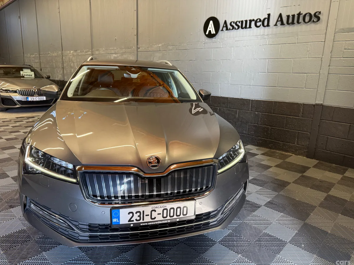 Skoda Superb Estate, Petrol Plug-in Hybrid, 2023, Grey
