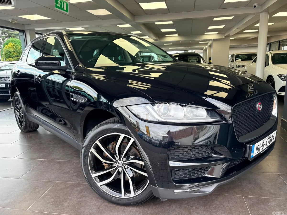 Jaguar F-Pace SUV, Diesel, 2018, Black