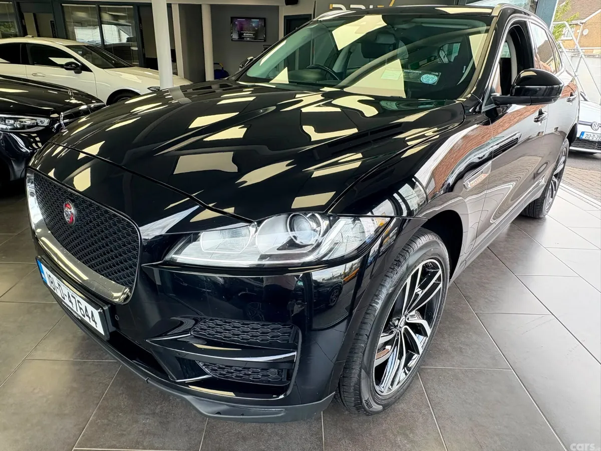 Jaguar F-Pace SUV, Diesel, 2018, Black
