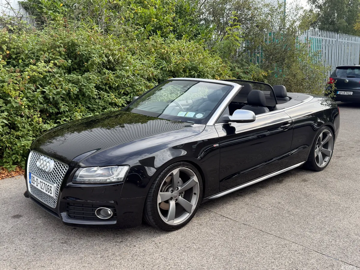 Audi A5 Convertible, Diesel, 2009, Black