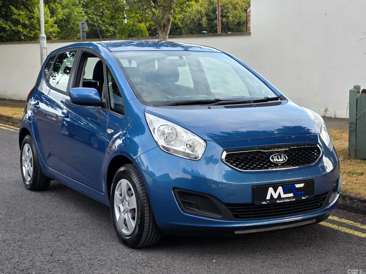Kia Venga MPV, Petrol, 2014, Blue