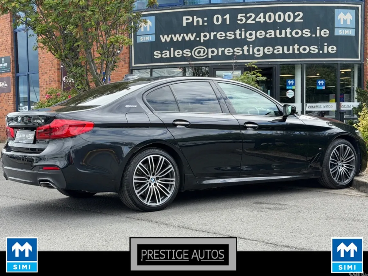 BMW 5-Series Saloon, Petrol Plug-in Hybrid, 2017, Black