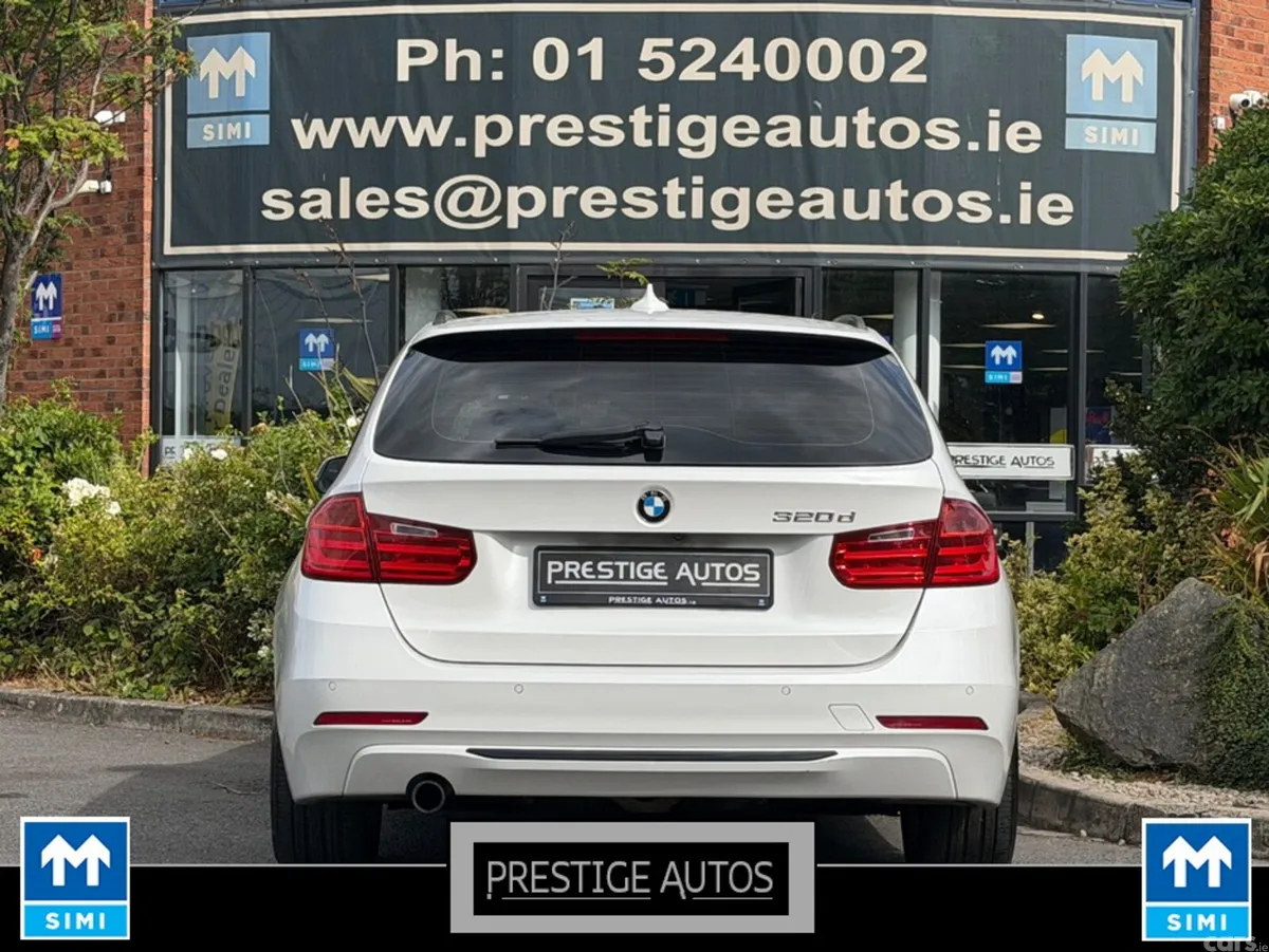 BMW 3-Series Estate, Diesel, 2013, White