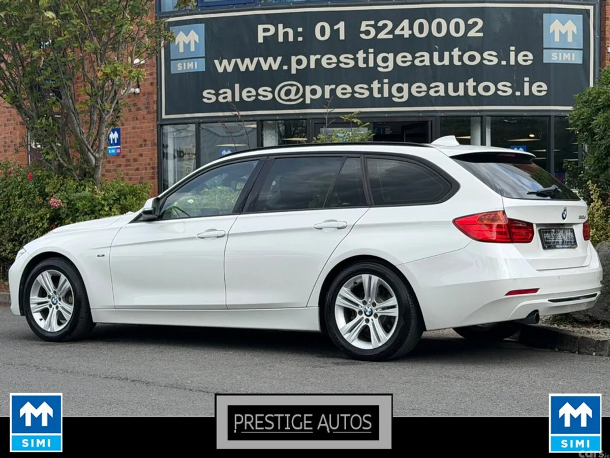 BMW 3-Series Estate, Diesel, 2013, White