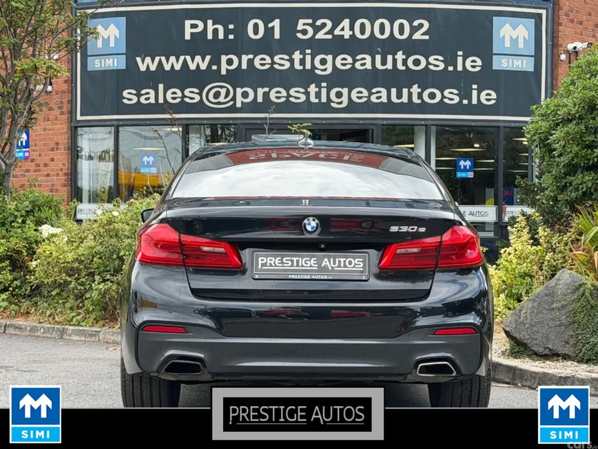 BMW 5-Series Saloon, Petrol Plug-in Hybrid, 2017, Black