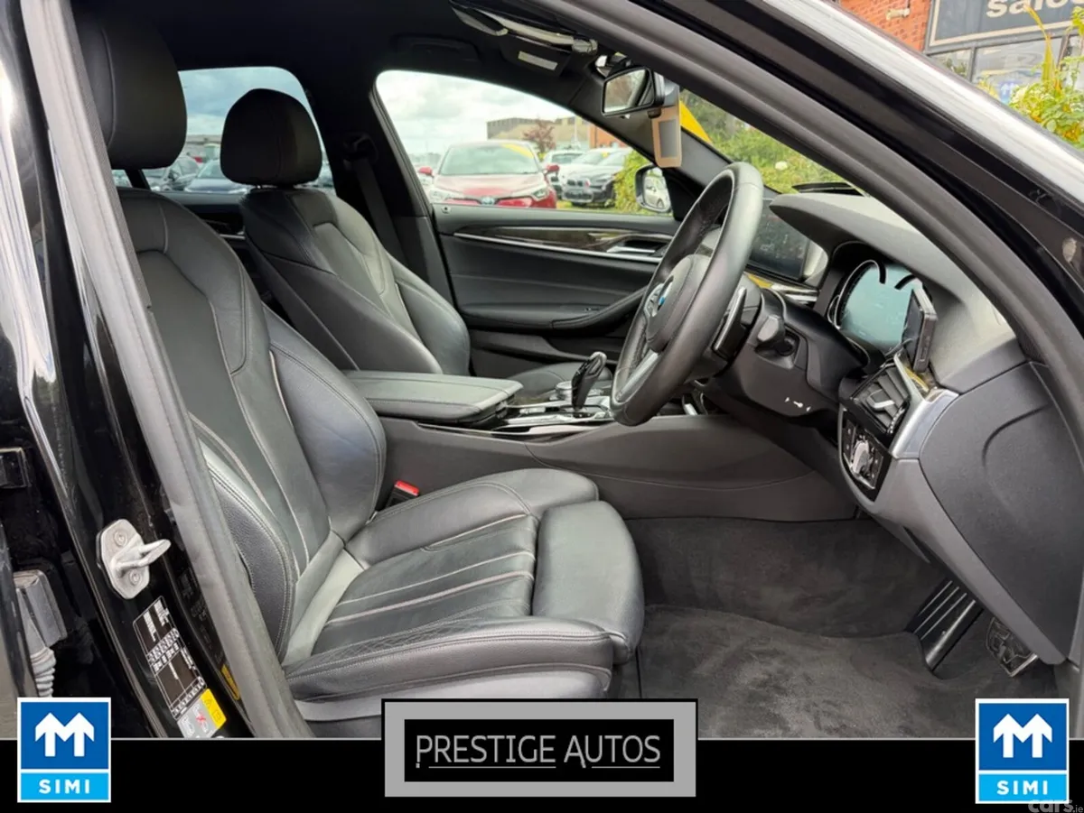 BMW 5-Series Saloon, Petrol Plug-in Hybrid, 2017, Black