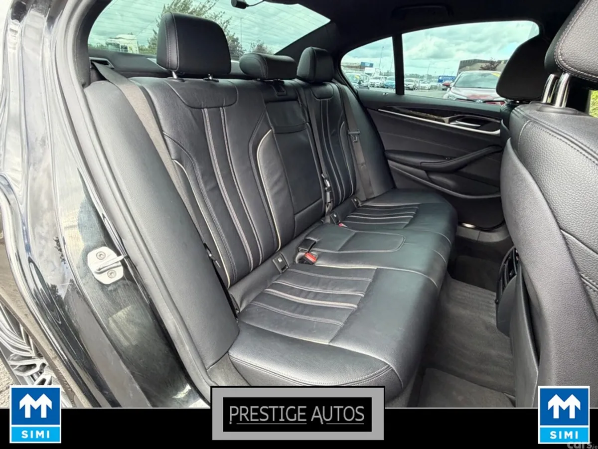 BMW 5-Series Saloon, Petrol Plug-in Hybrid, 2017, Black
