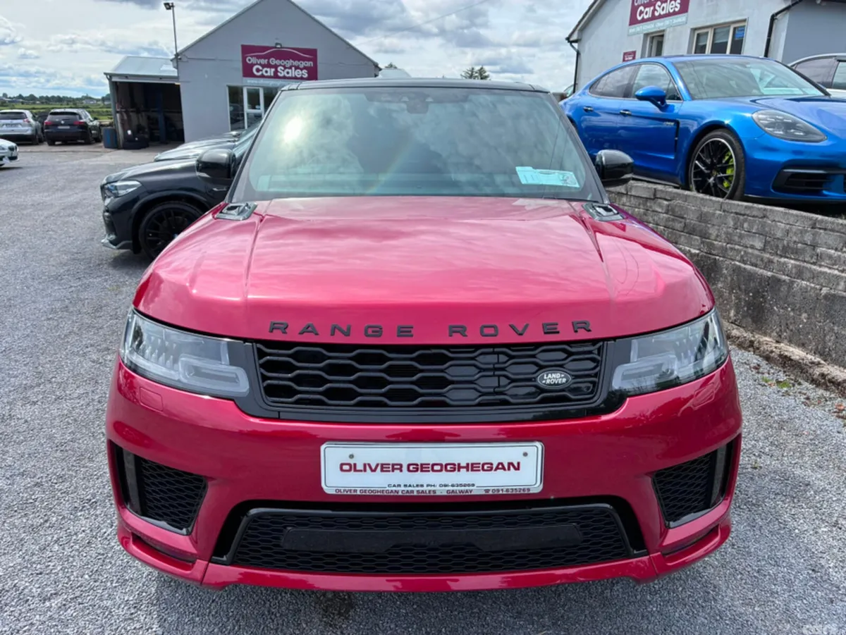 Land Rover Range Rover Sport SUV, Petrol Plug-in Hybrid, 2021, Red