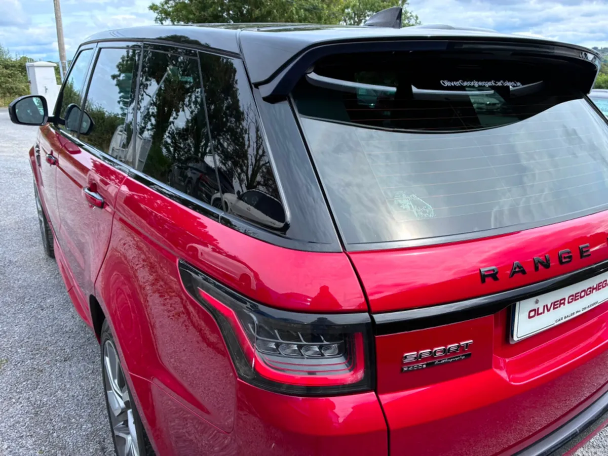 Land Rover Range Rover Sport SUV, Petrol Plug-in Hybrid, 2021, Red