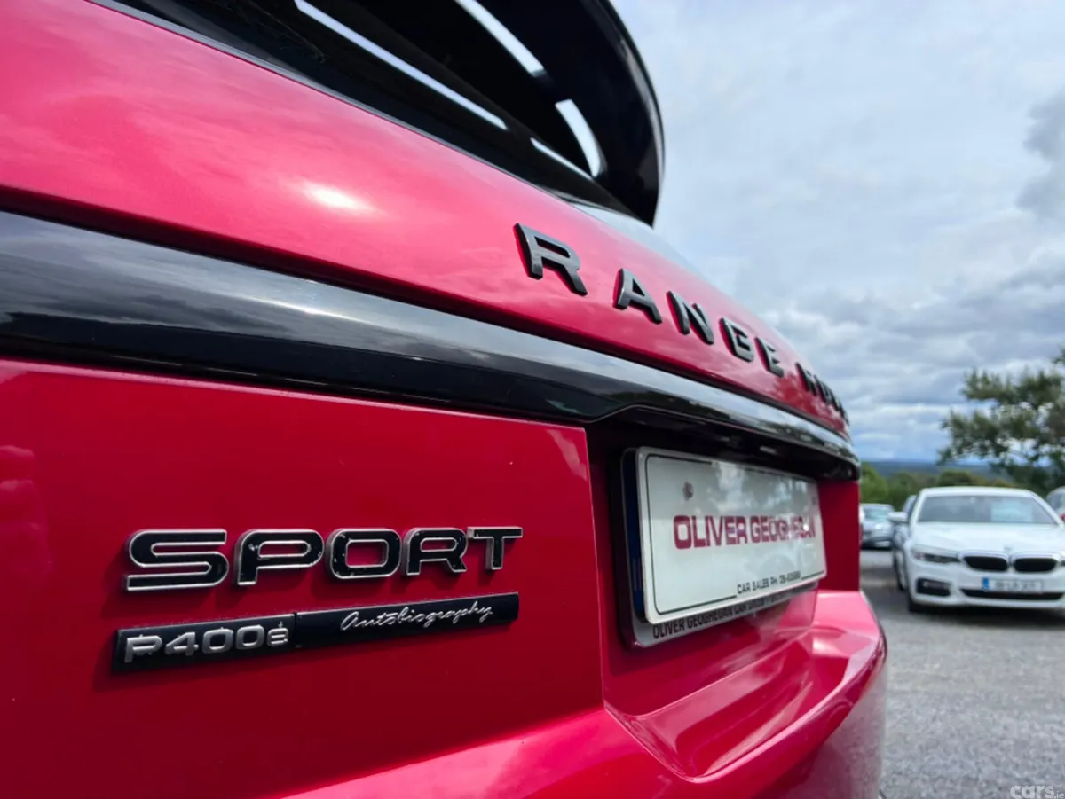Land Rover Range Rover Sport SUV, Petrol Plug-in Hybrid, 2021, Red