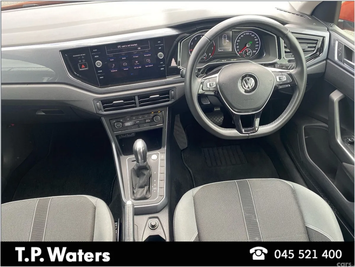 Volkswagen Polo Hatchback, Petrol, 2018, Orange