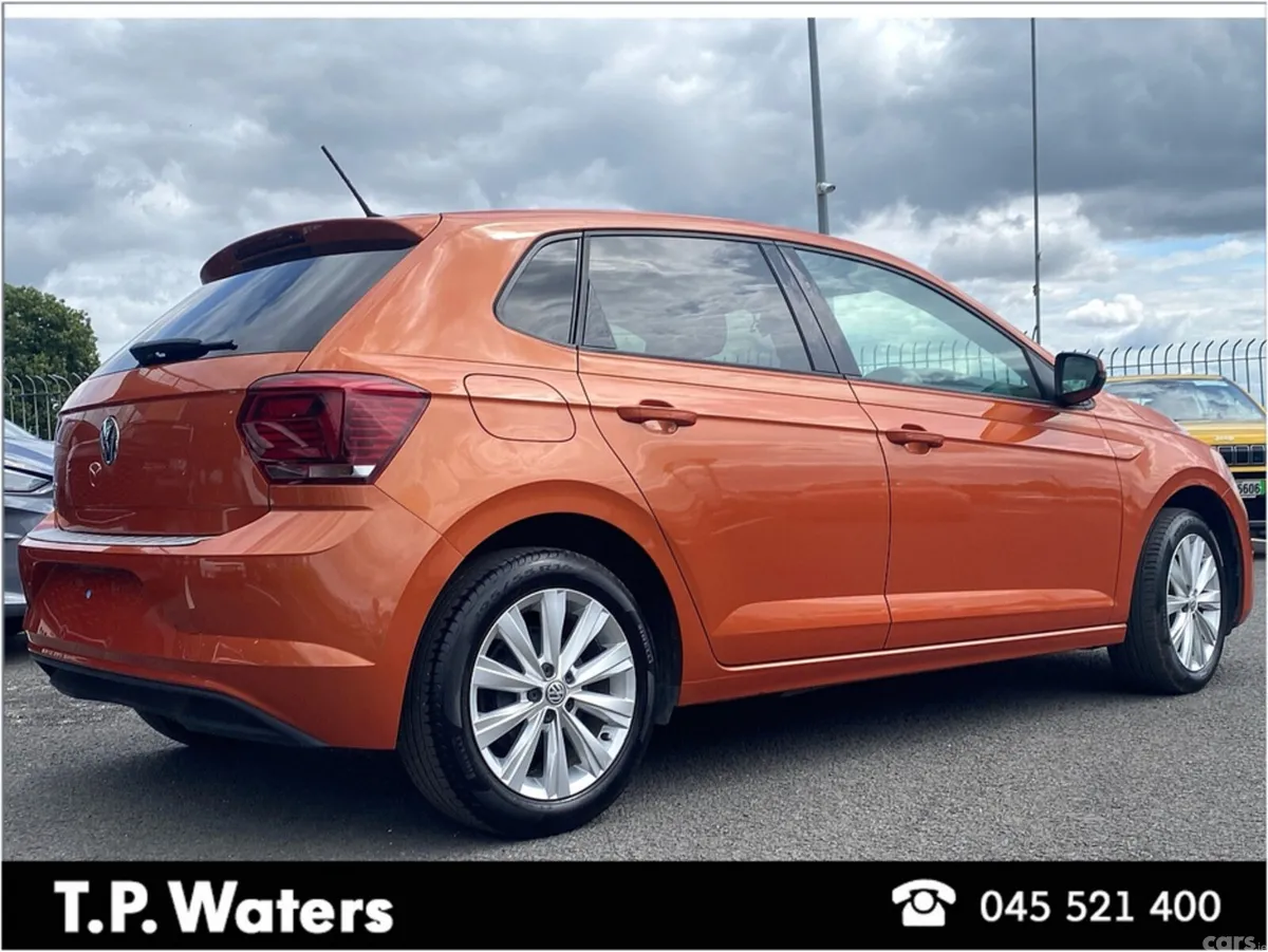 Volkswagen Polo Hatchback, Petrol, 2018, Orange