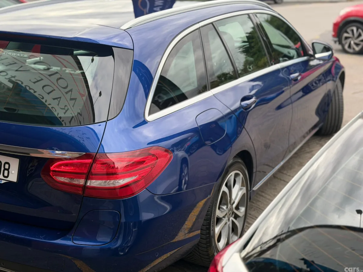 Mercedes-Benz C-Class Estate, Petrol Plug-in Hybrid, 2017, Blue