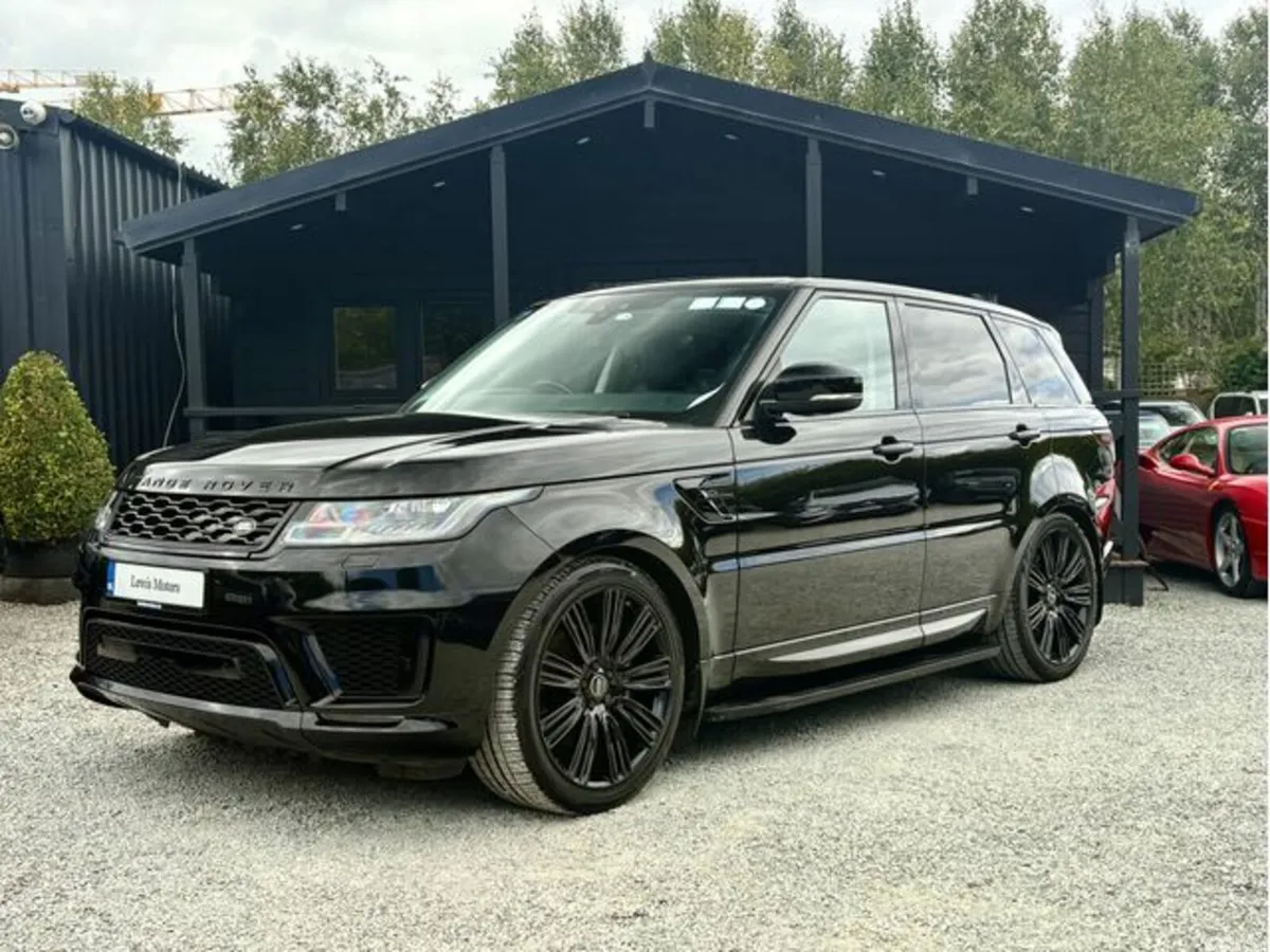 Land Rover Range Rover Sport SUV, Petrol Plug-in Hybrid, 2021, Black