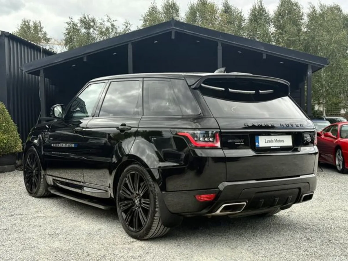 Land Rover Range Rover Sport SUV, Petrol Plug-in Hybrid, 2021, Black