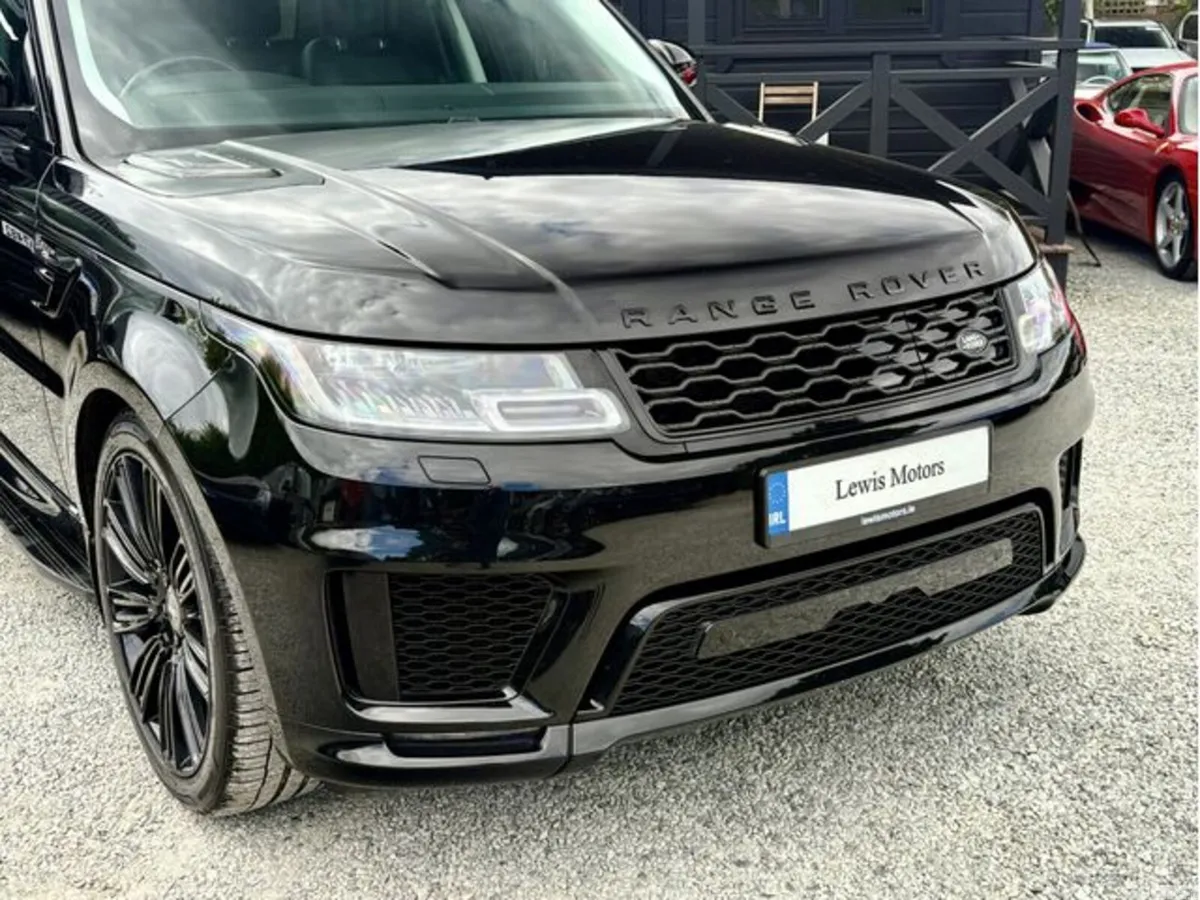 Land Rover Range Rover Sport SUV, Petrol Plug-in Hybrid, 2021, Black